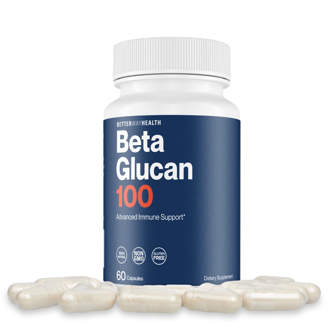 Pack De 3 Flacons Bêta-glucane 500mg - 270 Capsules Vita World - 75% Polysaccharides