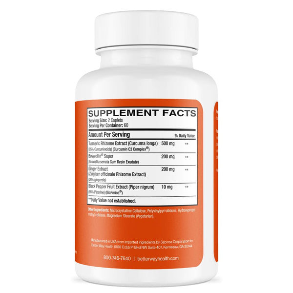 Better Way Health - Curcumin Plus (was Bosmeric SR)