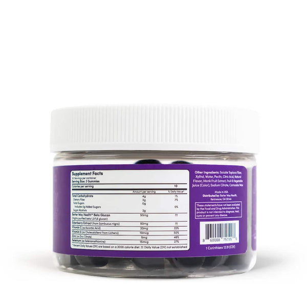 Immune Ready Kids - Beta Glucan Gummies