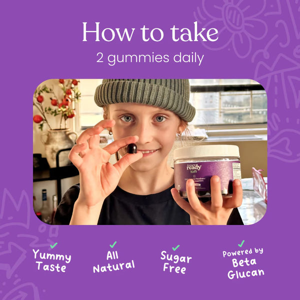 Better Way Health - Immune Ready Kids - Beta Glucan Gummies for kids