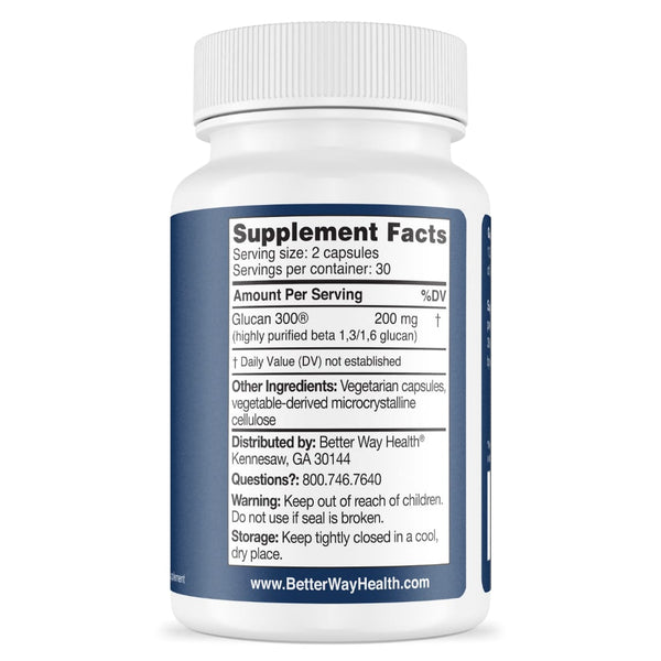 Better Way Health - Beta Glucan 100 (60 capsules)
